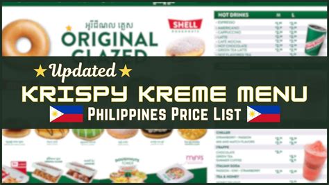 krispy kreme - pitx photos|Krispy Kreme Menu Prices in Philippines May 2024.